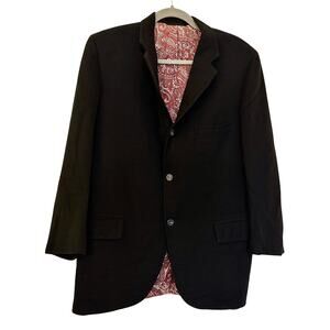 Carroll & Co Black Pure Cashmere Blazer